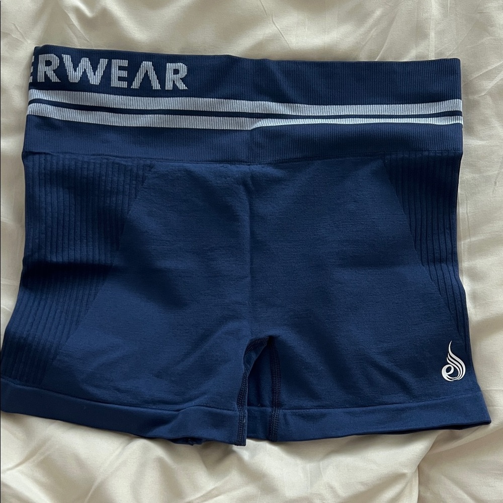 Ryderwear Navy Blue Women's Athletic Shorts
